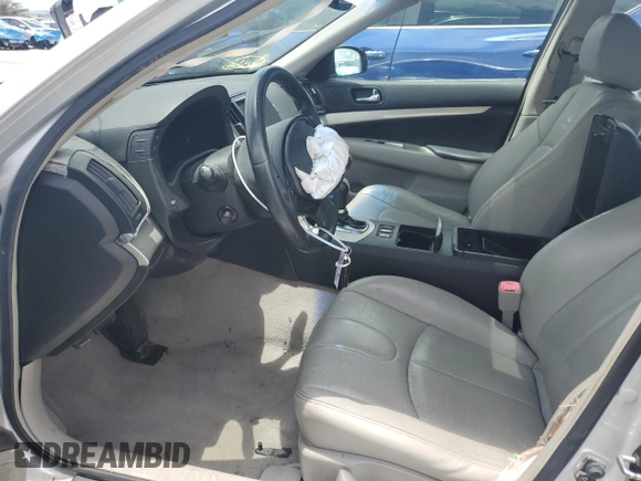 2008 Infiniti G35 Journey with VIN JNKBV61E78M211545, listed as a Copart auction lot 61828845 with Not provided miles and Salvage title. Bid and sale history available at DreamBid. Image 7.