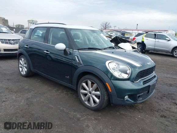 2011 MINI Countryman S with VIN WMWZC5C54BWL54135, listed as a IAAI auction lot 42034897 with 130,082 mi miles and . Bid and sale history available at DreamBid. Image 1.