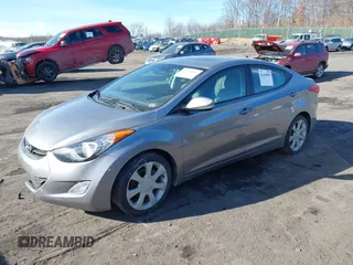 2012 Hyundai Elantra Limited with VIN KMHDH4AEXCU308006, listed as a IAAI auction lot 41440092 with 65,732 mi miles. Bid and sale history available at carsss.com. Image 2.