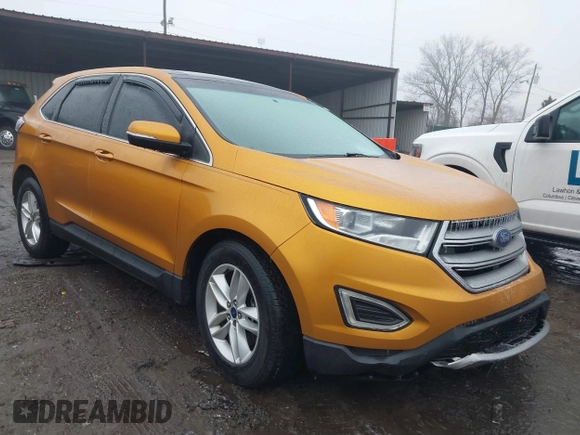 2016 Ford Edge SEL z VIN 2FMPK4J93GBC20556, wystawiony jako IAAI lot #41499188 z przebiegiem 104 430 mil mil oraz . Historia ofert i sprzedaży dostępna na DreamBid. Obrazek 1.