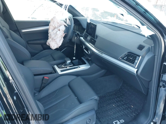 2024 Audi Q5 S line Premium with VIN WA1GAAFY6R2124865, listed as a IAAI auction lot 41598533 with 4,720 mi miles and . Bid and sale history available at DreamBid. Image 5.