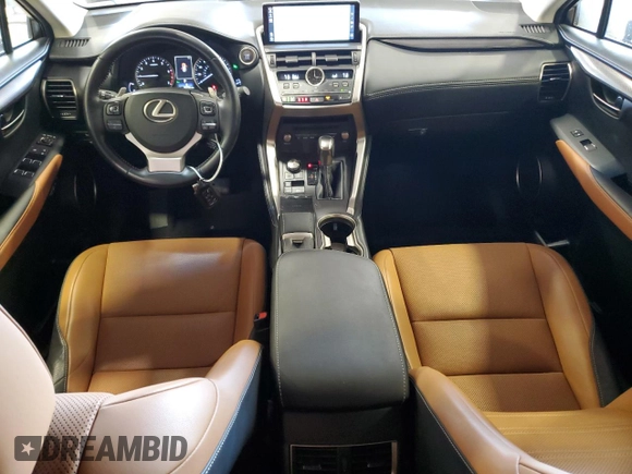 2019 Lexus NX 300 with VIN JTJBARBZ6K2199341, listed as a Copart auction lot 53050495 with 59,786 mi miles and Salvage title. Bid and sale history available at DreamBid. Image 8.