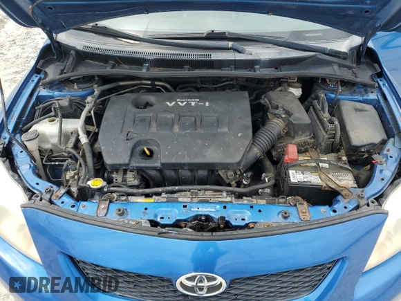 2009 Toyota Corolla with VIN JTDBL40E29J040719, listed as a Copart auction lot 55596955 with 178,358 mi miles and Clean Title. Bid and sale history available at carsss.com. Image 11.