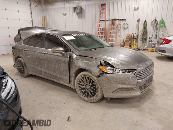 2014 Ford Fusion SE with VIN 1FA6P0HD9E5355536, listed as a IAAI auction lot 41706159 with 201,941 mi miles. Bid and sale history available at carsss.com. Image 1.