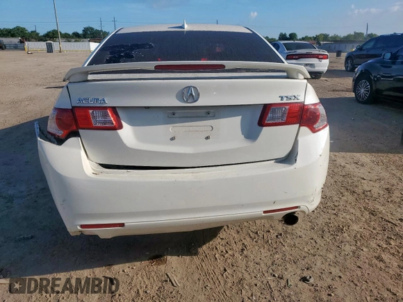 2009 Acura TSX with VIN JH4CU26679C017705, listed as a Copart auction lot 62819165 with 192,587 mi miles and Salvage title. Bid and sale history available at DreamBid. Image 6.
