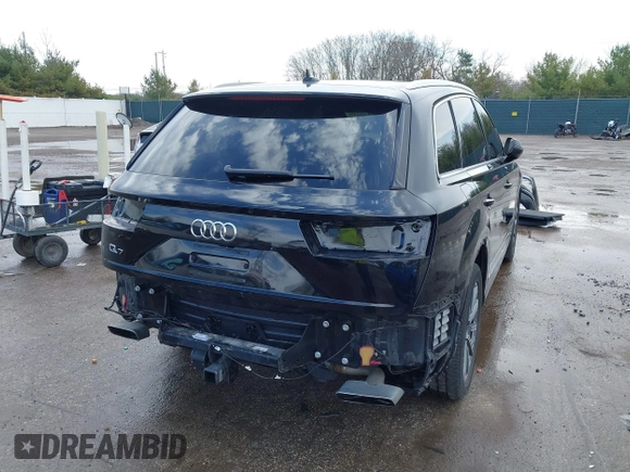 2019 Audi Q7 Premium Plus with VIN WA1LAAF79KD014229, listed as a IAAI auction lot 41883486 with 77,574 mi miles and . Bid and sale history available at DreamBid. Image 4.