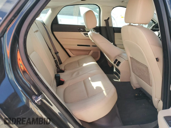 2018 Jaguar XF with VIN SAJBE4EV6JCY56135, listed as a Copart auction lot 88316245 with 35,087 mi miles and Salvage Title. Bid and sale history available at DreamBid. Image 10.