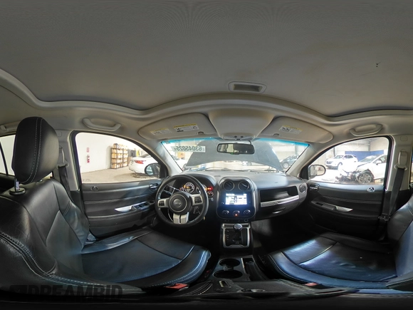 2017 Jeep Compass Latitude with VIN 1C4NJDEB6HD168072, listed as a Copart auction lot 63045025 with 82,975 mi miles and Salvage title. Bid and sale history available at DreamBid. Image 15.