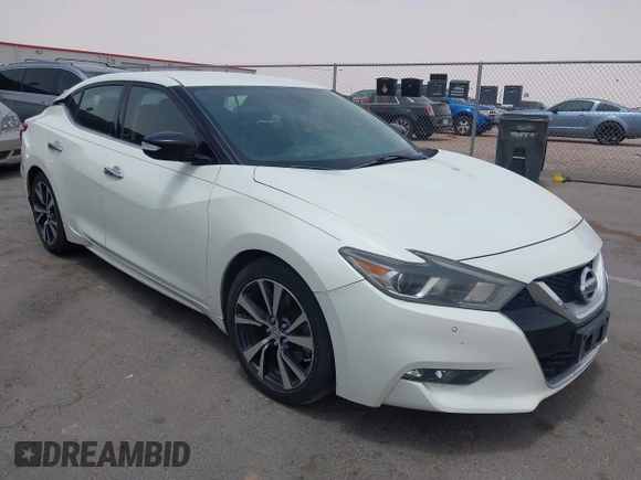 2017 Nissan Maxima SL with VIN 1N4AA6AP5HC407375, listed as a IAAI auction lot 42249400 with 102,259 mi miles and . Bid and sale history available at DreamBid. Image 1.