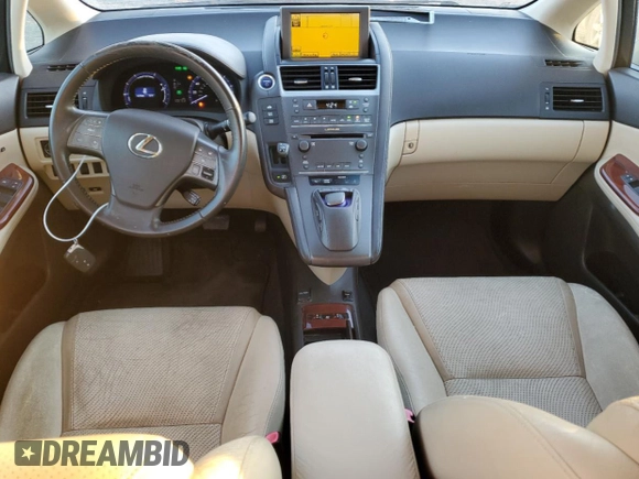 2010 Lexus HS 250h with VIN JTHBB1BA1A2013228, listed as a Copart auction lot 83495514 with 139,723 mi miles and Salvage Title. Bid and sale history available at DreamBid. Image 8.