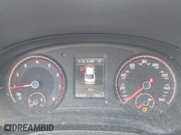2021 Volkswagen Passat SE with VIN 1VWSA7A39MC011507, listed as a IAAI auction lot 42160879 with 82,639 mi miles and . Bid and sale history available at DreamBid. Image 7.