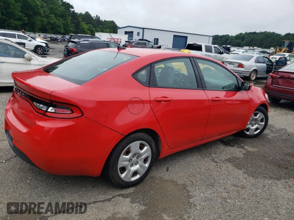 2016 Dodge Dart SE z VIN 1C3CDFAAXGD736947, wystawiony jako Copart lot #60841745 z przebiegiem Nie podano mil oraz Szkoda całkowita • Salvage title. Historia ofert i sprzedaży dostępna na DreamBid. Obrazek 3.