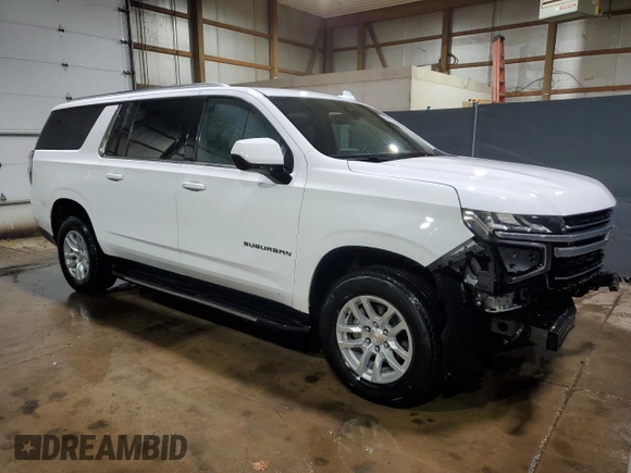 2023 Chevrolet Suburban LT with VIN 1GNSCCKD1PR291784, listed as a Copart auction lot 42632445 with 65,259 mi miles and Clean Title. Bid and sale history available at DreamBid. Image 4.