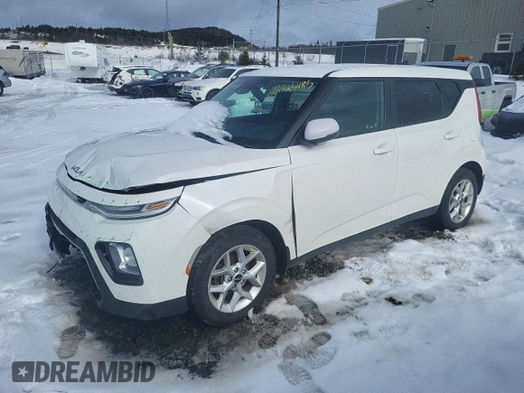 2022 Kia Soul EX with VIN KNDJ33AU2N7173869, listed as a Copart auction lot 42725485 with 80,210 mi miles and Salvage Title. Bid and sale history available at carsss.com. Image 1.