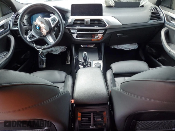 2020 BMW X4 M40i z VIN 5UX2V5C09L9B67302, wystawiony jako Copart lot #70640334 z przebiegiem Nie podano mil oraz Szkoda całkowita • Salvage title. Historia ofert i sprzedaży dostępna na DreamBid. Obrazek 8.