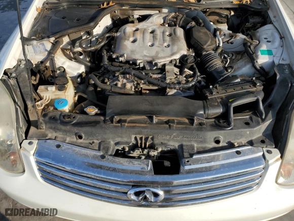 2004 Infiniti G35 Sedan w/Leather with VIN JNKCV51E94M611731, listed as a Copart auction lot 44957055 with NaN miles and Clean Title. Bid and sale history available at carsss.com. Image 11.
