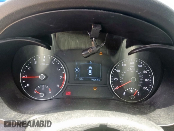 2017 Kia Optima LX with VIN 5XXGT4L36HG152426, listed as a Copart auction lot 64237425 with 91,262 mi miles and Salvage title. Bid and sale history available at DreamBid. Image 9.