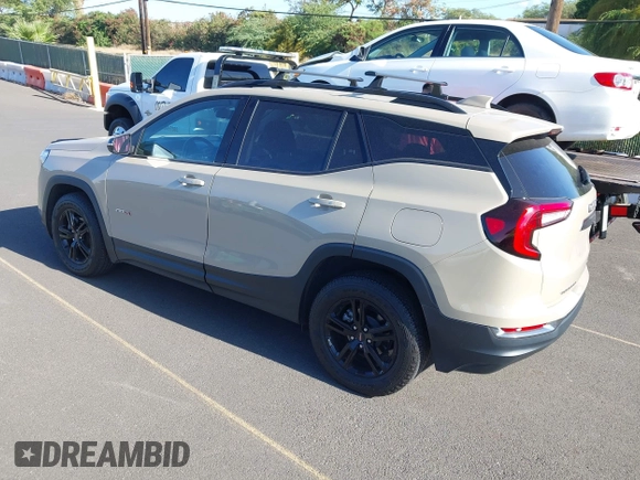 2022 GMC Terrain AT4 with VIN 3GKALYEV9NL259342, listed as a IAAI auction lot 42338407 with 31,590 mi miles and . Bid and sale history available at DreamBid. Image 3.
