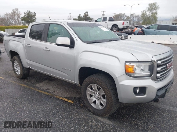 2017 GMC Canyon 4WD SLE with VIN 1GTG6CENXH1275254, listed as a IAAI auction lot 41776438 with 95,272 mi miles. Bid and sale history available at carsss.com. Image 1.