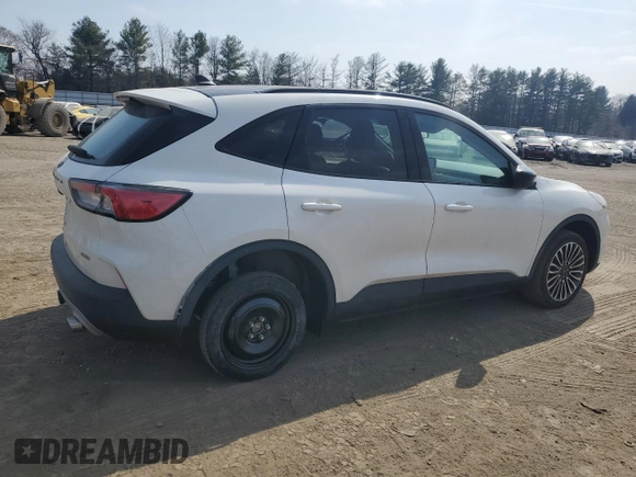 2020 Ford Escape SE Sport Hybrid with VIN 1FMCU9BZ7LUB96612, listed as a Copart auction lot 47484255 with 50,099 mi miles and Salvage Title. Bid and sale history available at DreamBid. Image 3.