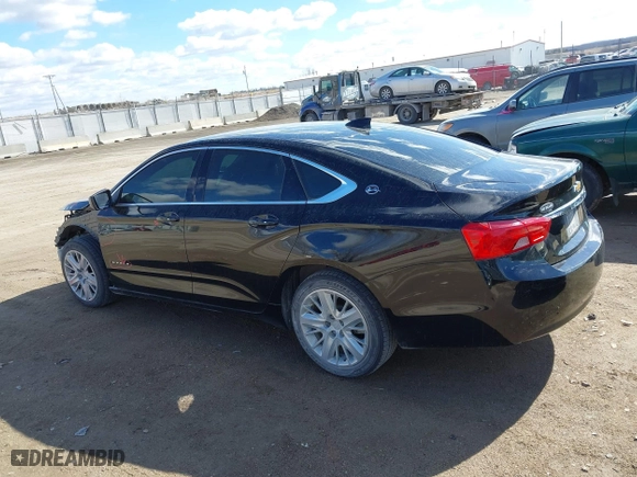 2018 Chevrolet Impala LS with VIN 2G11X5SAXJ9171762, listed as a IAAI auction lot 41667201 with 124,720 mi miles. Bid and sale history available at carsss.com. Image 14.