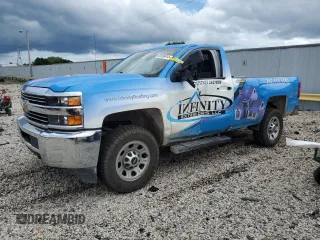 2018 Chevrolet Silverado 3500HD Work Truck with VIN 1GC3KYCG7JZ255935, listed as a Copart auction lot 69586914 with 212,833 mi miles and Salvage Title. Bid and sale history available at carsss.com. Image 1.