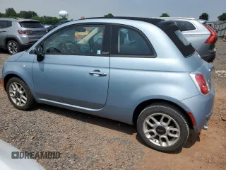 2013 FIAT 500 Pop with VIN 3C3CFFDR4DT615591, listed as a Copart auction lot 62602325 with 79,538 mi miles and Salvage title. Bid and sale history available at DreamBid. Image 2.