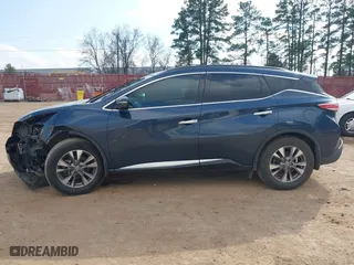 2015 Nissan Murano SL with VIN 5N1AZ2MH6FN221180, listed as a IAAI auction lot 41505930 with 125,896 mi miles. Bid and sale history available at carsss.com. Image 15.