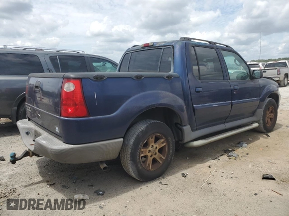 2005 Ford Explorer Sport Trac XLS with VIN 1FMDU67K95UB80915, listed as a Copart auction lot 54672085 with 182,683 mi miles and Salvage title. Bid and sale history available at DreamBid. Image 3.