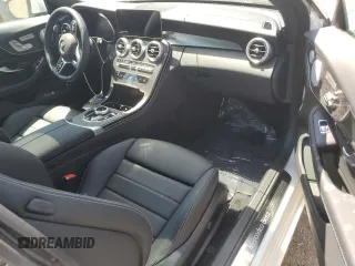 2023 Mercedes-Benz C 300 with VIN W1KWJ8DB1PG128546, listed as a Copart auction lot 69975884 with Not Provided miles and Salvage Title. Bid and sale history available at DreamBid. Image 8.
