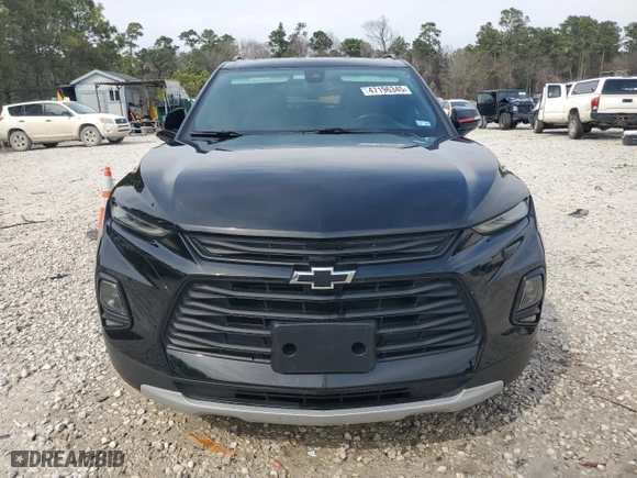 2022 Chevrolet Blazer LT with VIN 3GNKBDRS3NS189054, listed as a Copart auction lot 47196345 with 32,013 mi miles and Salvage Title. Bid and sale history available at carsss.com. Image 5.