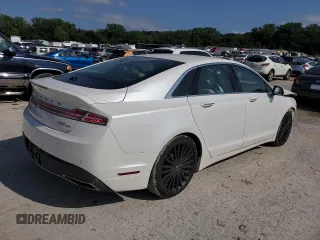 2018 Lincoln MKZ Reserve with VIN 3LN6L5FC4JR609329, listed as a Copart auction lot 66556304 with 48,257 mi miles and Salvage Title. Bid and sale history available at DreamBid. Image 3.