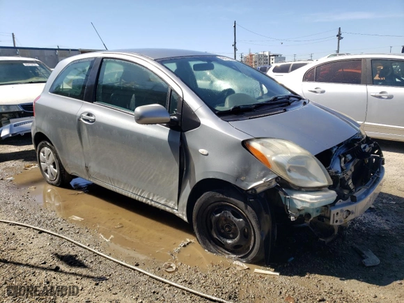 2007 Toyota Yaris with VIN JTDJT923275106440, listed as a Copart auction lot 49477185 with 188,617 mi miles and Clean Title. Bid and sale history available at carsss.com. Image 4.