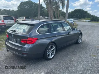 2017 BMW 3 Series 330i xDrive with VIN WBA8K3C38HA022948, listed as a Copart auction lot 51872485 with 34,232 mi miles and Clean Title. Bid and sale history available at carsss.com. Image 4.