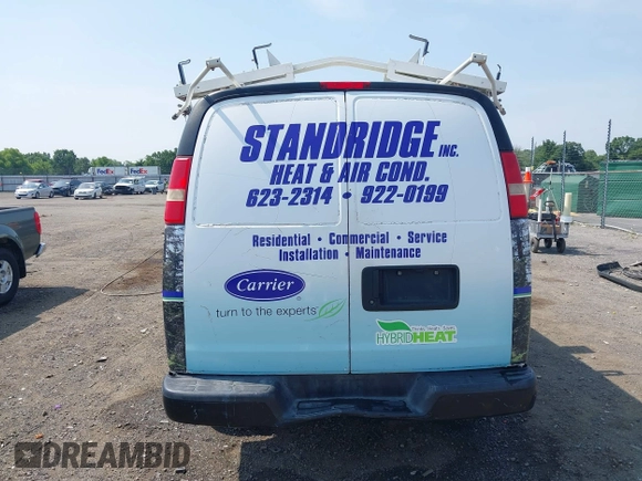 2015 Chevrolet Express Cargo с VIN 1GCWGFCF8F1104604, выставлен на аукционе IAAI как лот 42449161 с пробегом 276 501 миль миль и . История ставок и продаж доступна на DreamBid. Изображение 17.