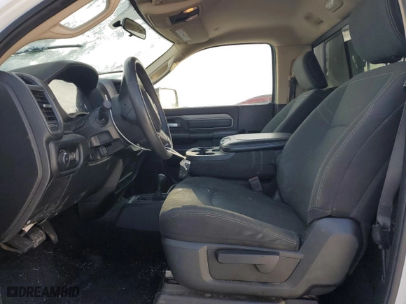 2019 Ram 2500 Tradesman with VIN 3C6MR5AJ7KG569283, listed as a Copart auction lot 83374564 with 91,243 mi miles and Non Repairable. Bid and sale history available at carsss.com. Image 7.