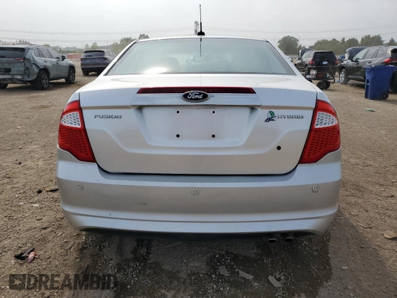 2011 Ford Fusion Hybrid with VIN 3FADP0L32BR129675, listed as a Copart auction lot 60911265 with 200,193 mi miles and Salvage title. Bid and sale history available at DreamBid. Image 6.