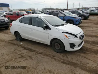 2017 Mitsubishi Mirage ES z VIN ML32F3FJ5HHF06662, wystawiony jako Copart lot #54325135 z przebiegiem 119 771 mil mil oraz Tytuł czysty. Historia ofert i sprzedaży dostępna na DreamBid. Obrazek 4.