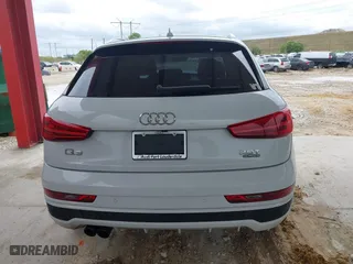 2017 Audi Q3 Prestige with VIN WA1GCCFS1HR005371, listed as a IAAI auction lot 41991188 with 86,380 mi miles. Bid and sale history available at carsss.com. Image 17.