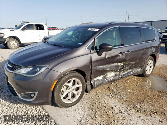 2017 Chrysler Pacifica Touring L Plus с VIN 2C4RC1EG7HR578348, выставлен на аукционе Copart как лот 57401415 с пробегом 158 176 миль миль и Списание • Salvage title. История ставок и продаж доступна на DreamBid. Изображение 1.