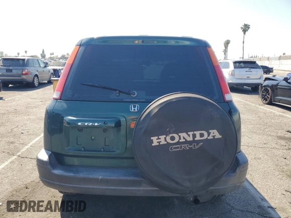 2001 Honda CR-V LX with VIN JHLRD18421S019392, listed as a Copart auction lot 52568715 with 178,027 mi miles and Clean Title. Bid and sale history available at carsss.com. Image 6.