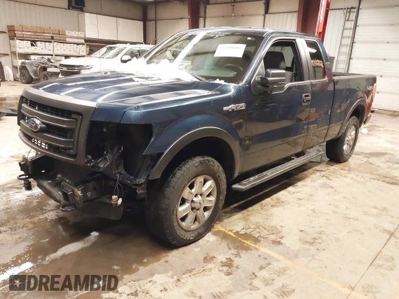 2014 Ford F-150 XL with VIN 1FTEX1EM7EKF80930, listed as a IAAI auction lot 41568686 with 204,199 mi miles and . Bid and sale history available at carsss.com. Image 2.