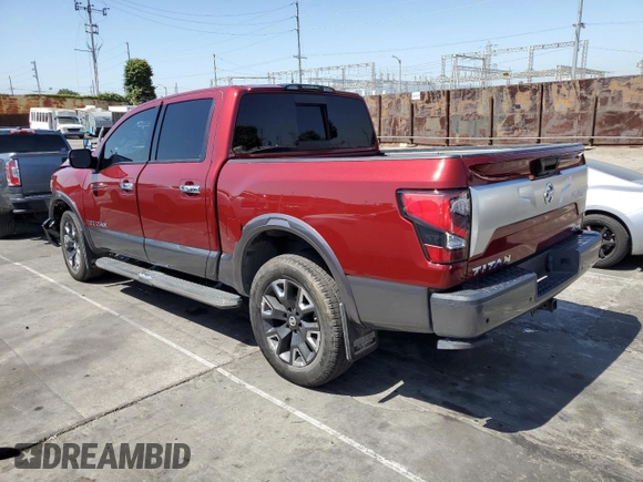 2021 Nissan Titan Pro-4X с VIN 1N6AA1ED8MN525896, выставлен на аукционе Copart как лот 58040055 с пробегом 39 043 миль миль и Списание • Salvage title. История ставок и продаж доступна на DreamBid. Изображение 2.
