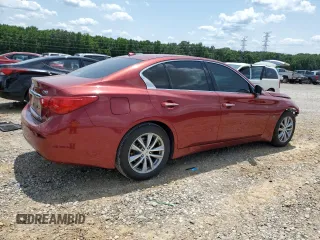 2014 Infiniti Q50 Premium with VIN JN1BV7ARXEM684039, listed as a Copart auction lot 59368355 with 146,546 mi miles and Clean title. Bid and sale history available at DreamBid. Image 3.