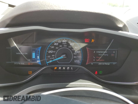 2015 Ford C-Max Energi SEL with VIN 1FADP5CU7FL112056, listed as a Copart auction lot 56296494 with 37,279 mi miles. Bid and sale history available at carsss.com. Image 9.