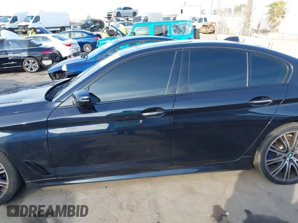 2017 BMW 5 Series 540i with VIN WBAJE5C38HG915154, listed as a IAAI auction lot 41572287 with 87,549 mi miles and . Bid and sale history available at carsss.com. Image 15.