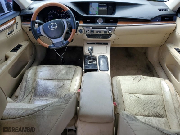 2014 Lexus ES 300h Hybrid with VIN JTHBW1GG1E2053767, listed as a Copart auction lot 51405625 with 154,480 mi miles and Salvage Title. Bid and sale history available at carsss.com. Image 8.