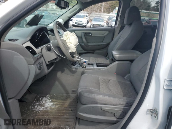2017 Chevrolet Traverse LS with VIN 1GNKRFED4HJ101603, listed as a Copart auction lot 45803065 with 138,402 mi miles and Salvage title. Bid and sale history available at DreamBid. Image 7.