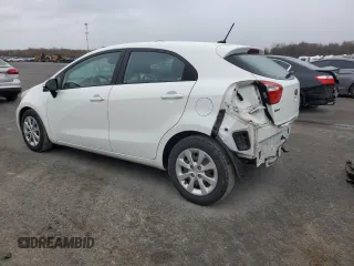 2014 Kia Rio LX with VIN KNADM5A37E6354286, listed as a Copart auction lot 79502914 with 113,826 mi miles and Salvage Title. Bid and sale history available at carsss.com. Image 2.