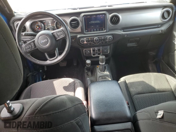 2021 Jeep Gladiator Willys with VIN 1C6HJTAG4ML524342, listed as a Copart auction lot 48774235 with 37,571 mi miles and Clean Title. Bid and sale history available at carsss.com. Image 8.